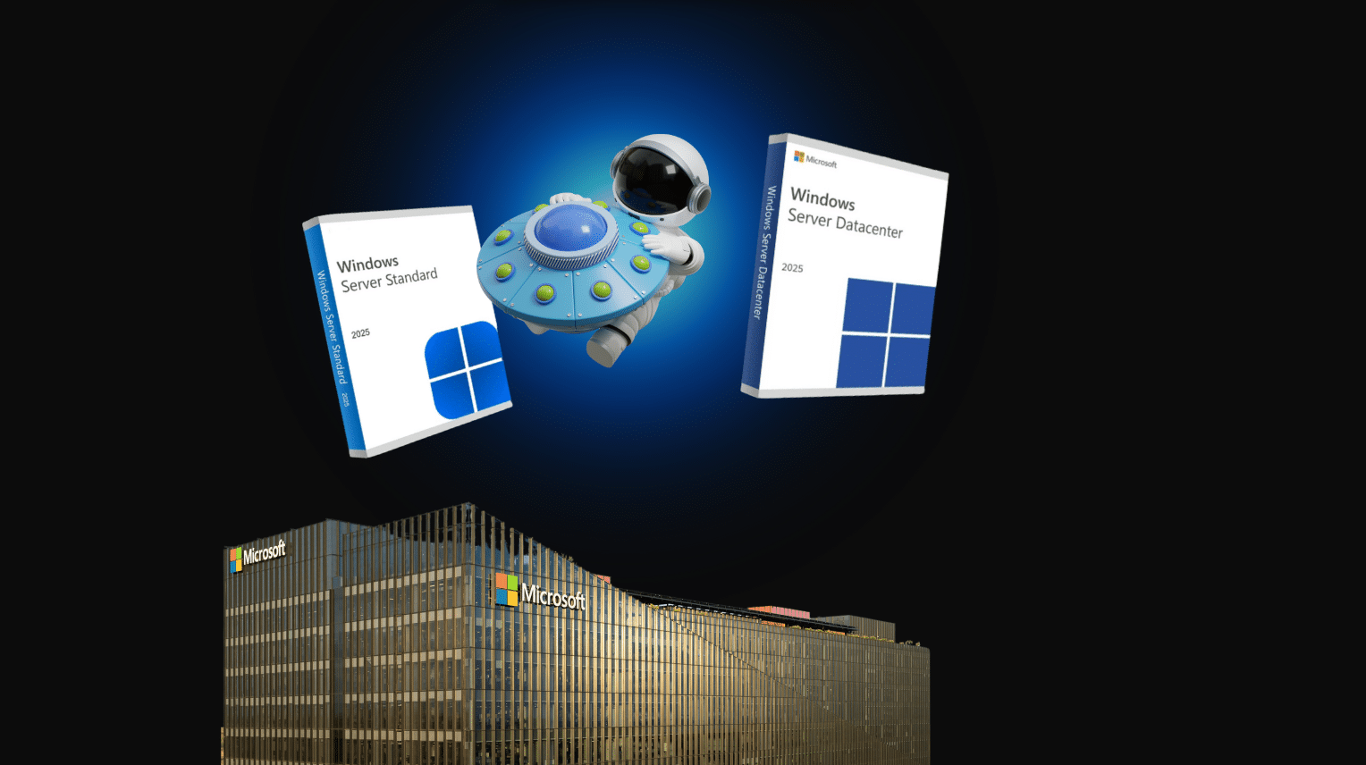 Windows Server 2025 Licenses Cores. Standard Gets Two OSEs.